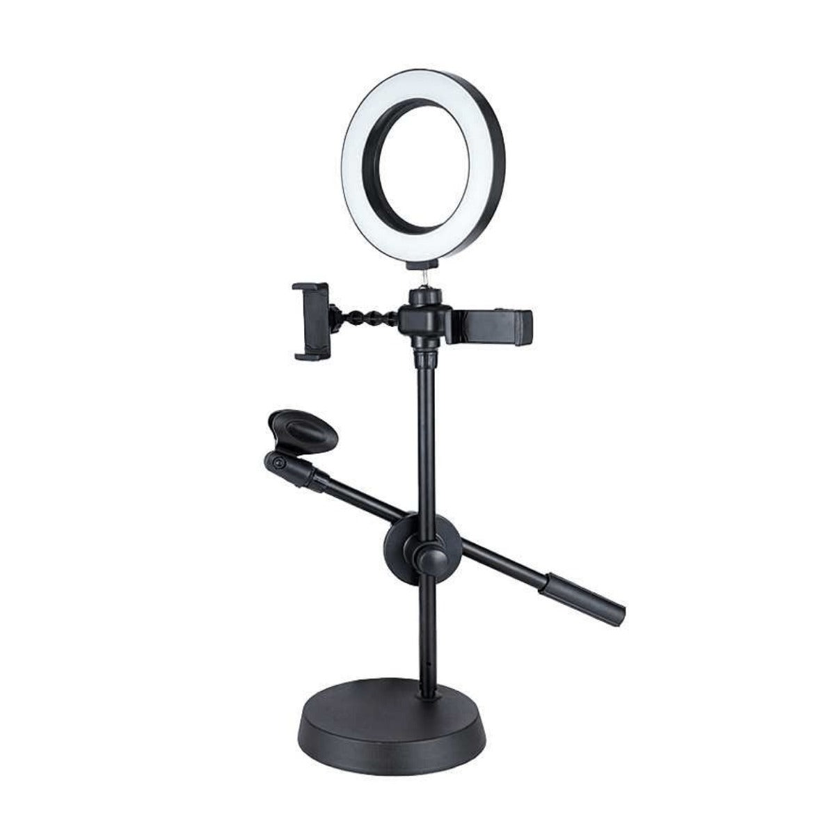 Aro de Luz con Soporte para Celular y Micrófono | SOPORTE M16