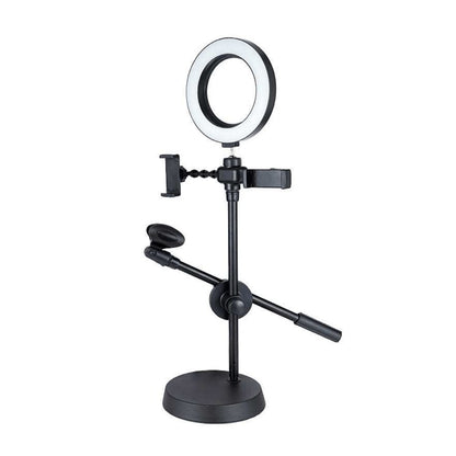 Aro de Luz con Soporte para Celular y Micrófono | SOPORTE M16