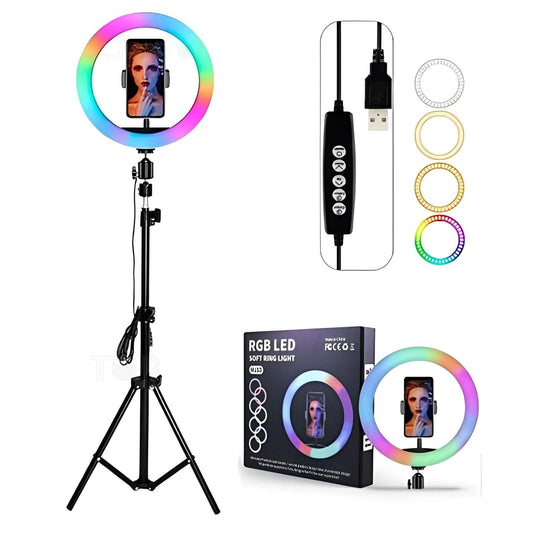 Aro de Luz RGB 26CM | Iluminación Multicolor