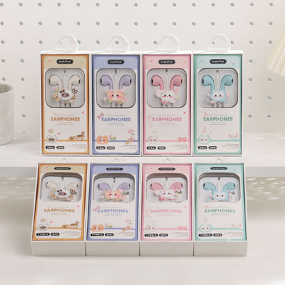 Audífonos con Orejitas Decorativas Q113 Tipo C | Sonido Estéreo, Micrófono y Diseño Juvenil