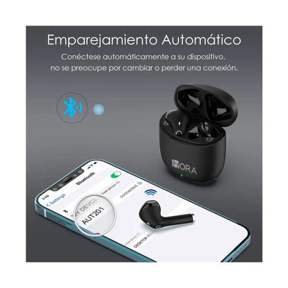Audífonos Inalámbricos 1hora Auriculares Bluetooth Aut201