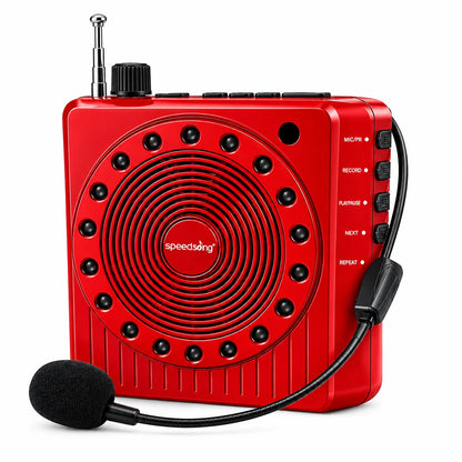 Parlante Amplificador Speed Song SG-845 con Micrófono y Bluetooth