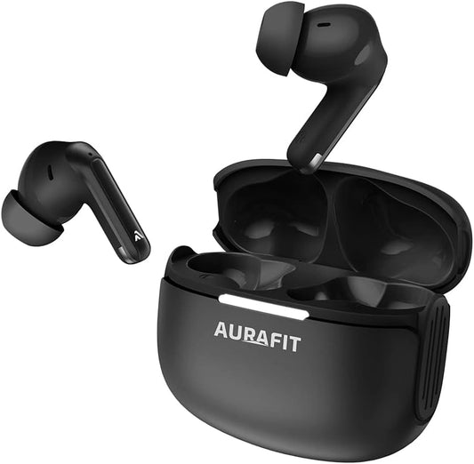 Audífonos AuraBuds WF7: Cancelación de Ruido Inteligente, Ergonomía y Llamadas Claras