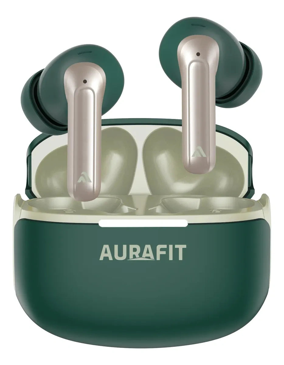 Audífonos AuraBuds WF7: Cancelación de Ruido Inteligente, Ergonomía y Llamadas Claras