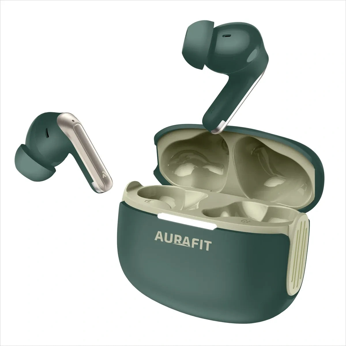 Audífonos AuraBuds WF7: Cancelación de Ruido Inteligente, Ergonomía y Llamadas Claras