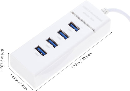 HUB USB 4 Puertos 3.0 BC-14 | Conecta Más, Transfiere Rápido
