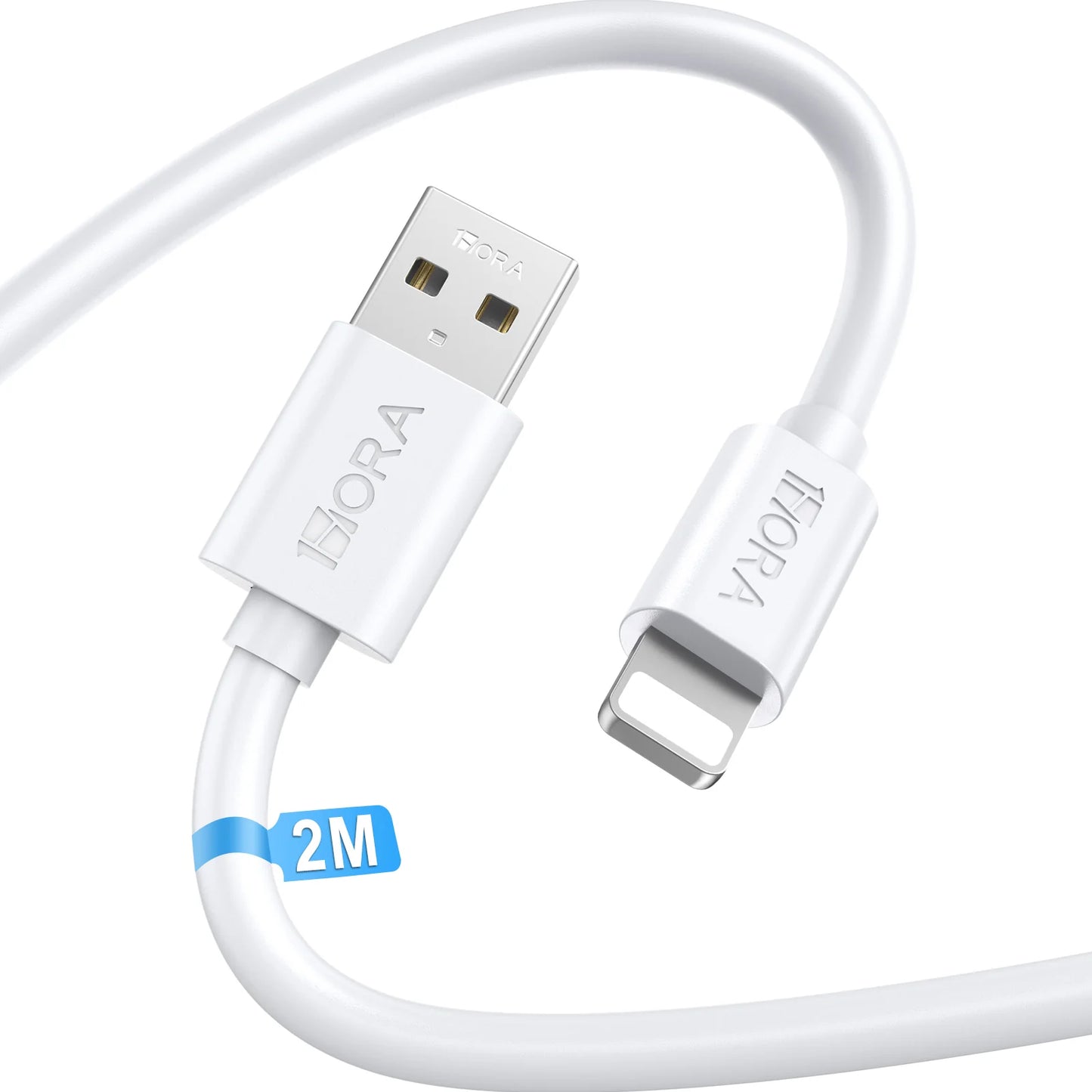 Cable de carga Lightning de 2metros 1Hora Ref: CAB247