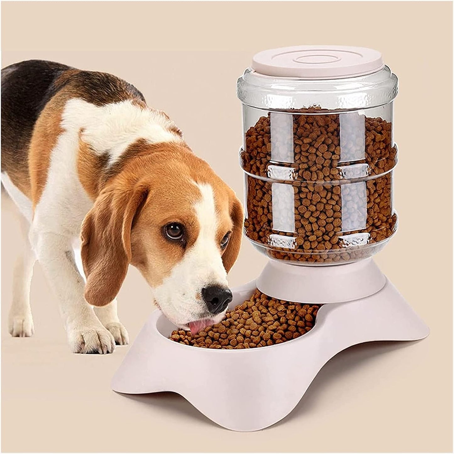 Plato tazón comedero para mascotas de 3.8 litros