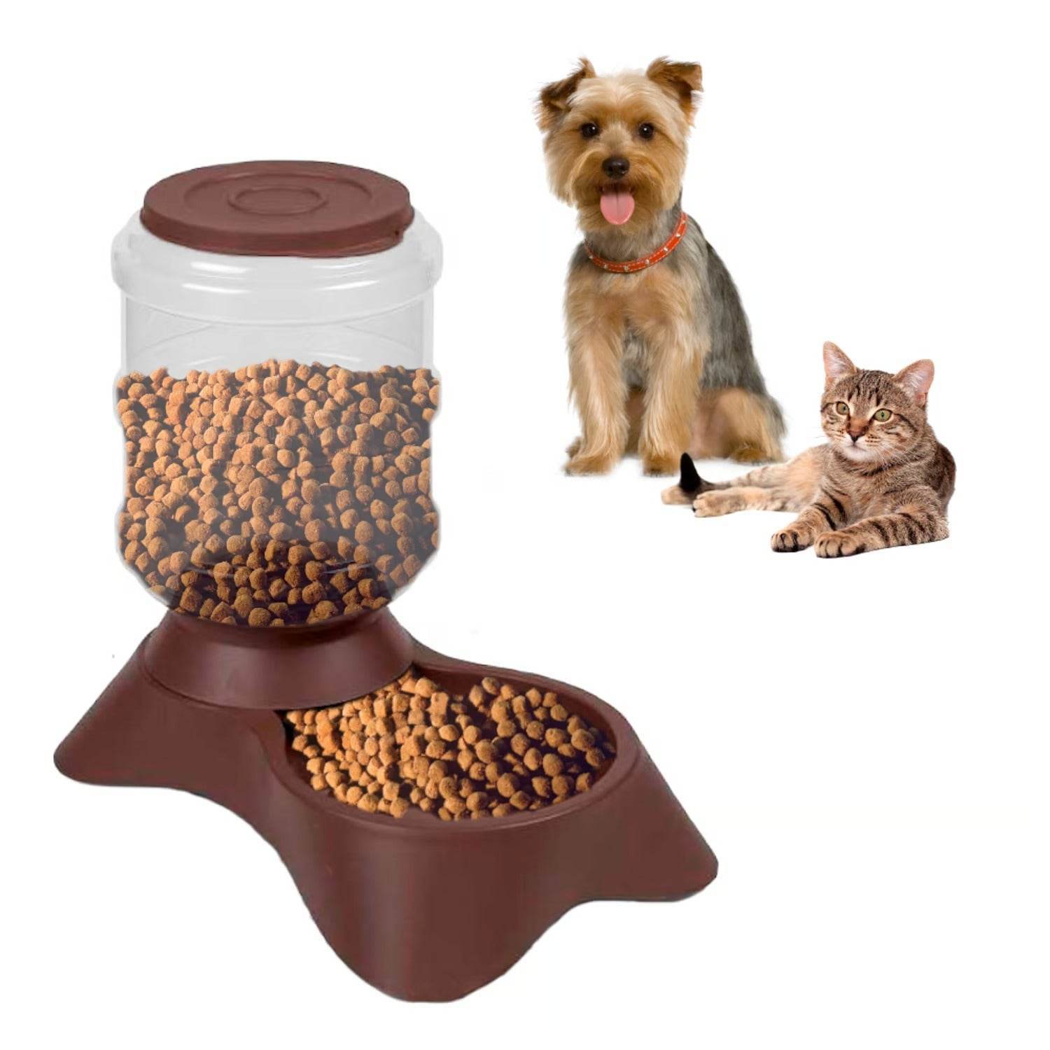 Plato tazón comedero para mascotas de 3.8 litros - INOTEK s.a.s