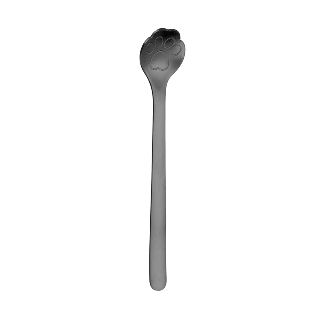Cuchara de Café Garra de Gato de Acero Inoxidable – Diseño Creativo