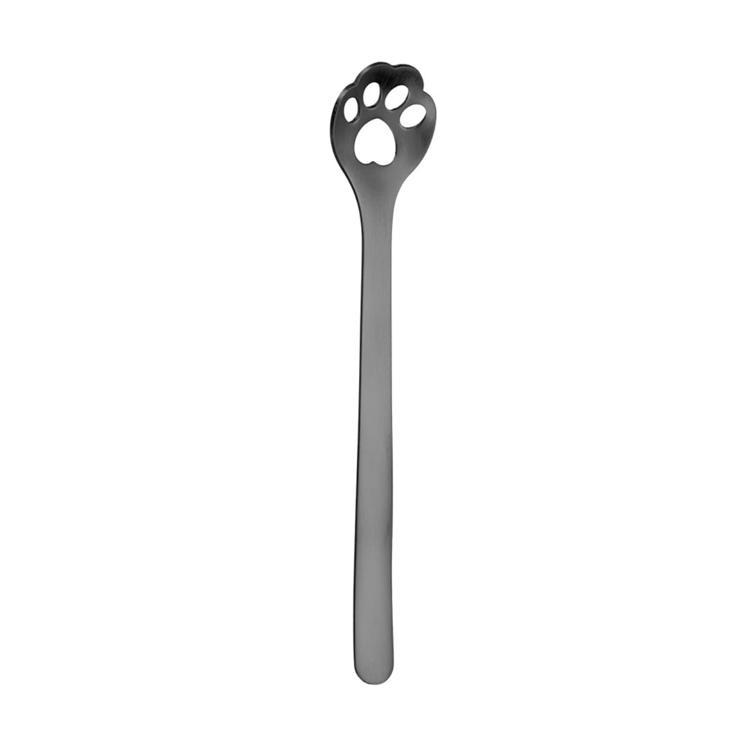 Cuchara de Café Garra de Gato de Acero Inoxidable – Diseño Creativo