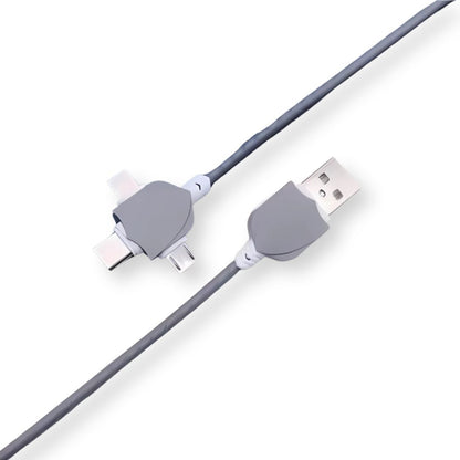 Cable de carga multi entrada, 3 Puntas XS-020 de 1.2 m