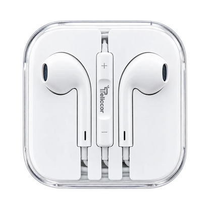 Audífonos 3.5mm con Control de Volumen | Cable de 1 Metro