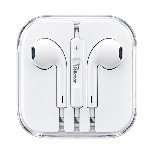 Audífonos 3.5mm con Control de Volumen | Cable de 1 Metro
