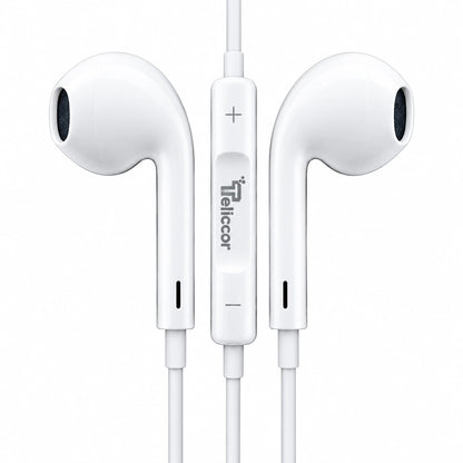 Audífonos 3.5mm con Control de Volumen | Cable de 1 Metro