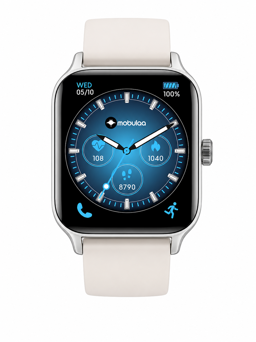 Smartwatch Mobula Explorer Mini AMOLED 1.75" | GPS Cuádruple | 5 Correas