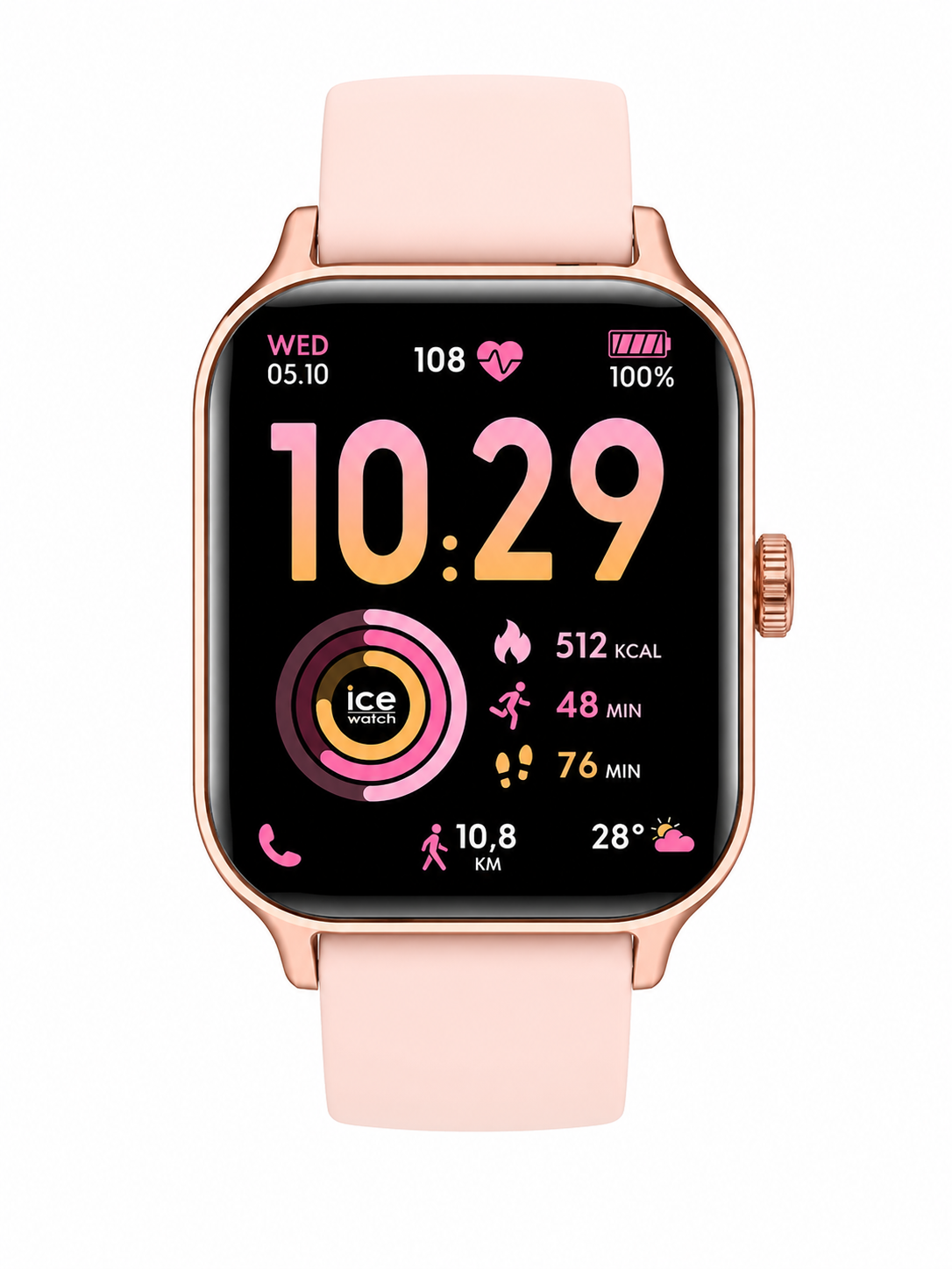 Smartwatch Mobula Explorer Mini AMOLED 1.75" | GPS Cuádruple | 5 Correas