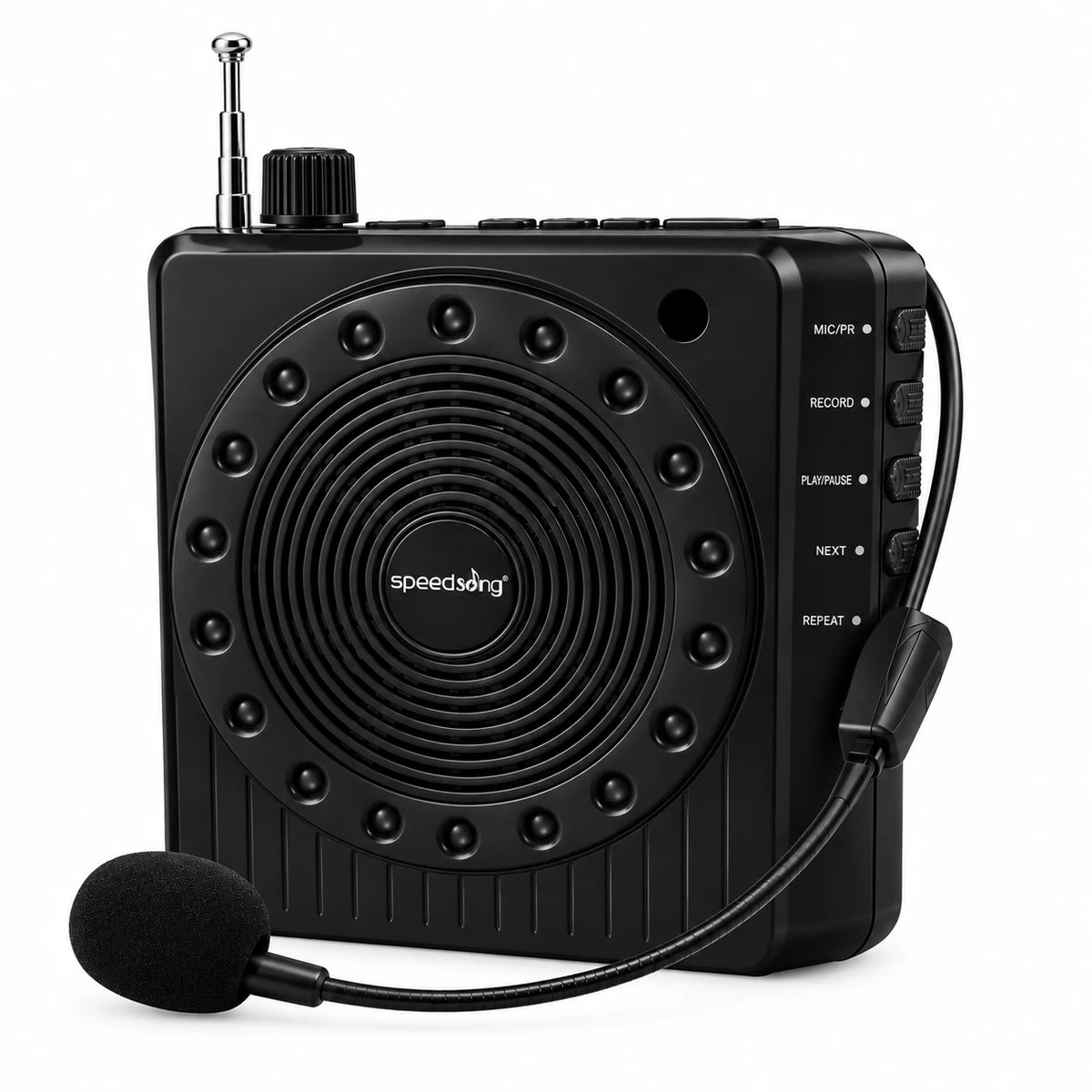 Parlante Amplificador Speed Song SG-845 con Micrófono y Bluetooth