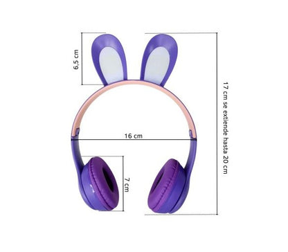 Diadema Inalámbrica B12 | Plegables con Micrófono, Larga Duración y Controles Integrados