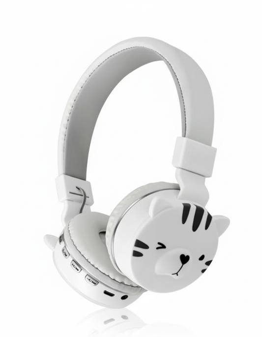 Diadema Inalámbrica B17BT – Diseño animado, Comodidad y Sonido Potente