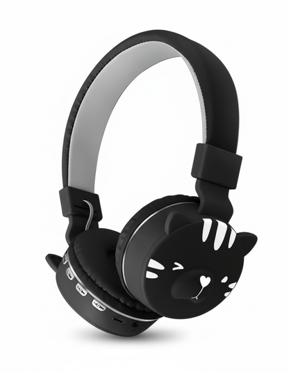 Diadema Inalámbrica B17BT – Diseño animado, Comodidad y Sonido Potente - Vista 2