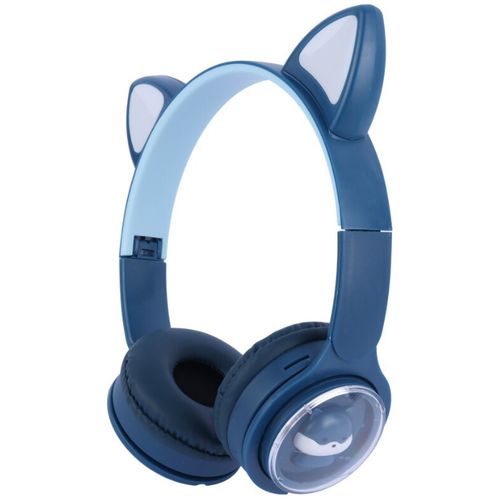 Diadema Inalámbrica M31 | con Orejas de Gato y Luces RGB