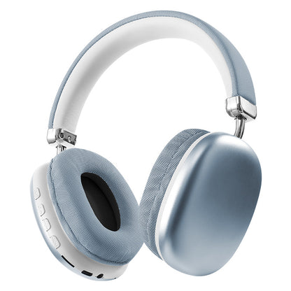 Audífonos Diadema Inalámbricos i23 – Diseño Metálico, Larga Duración + Modo Alámbrico