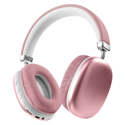 Audífonos Diadema Inalámbricos i23 – Diseño Metálico, Larga Duración + Modo Alámbrico