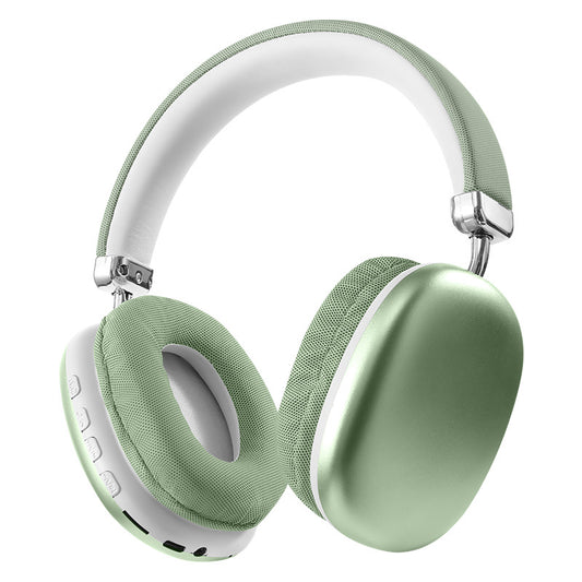 Audífonos Diadema Inalámbricos i23 – Diseño Metálico, Larga Duración + Modo Alámbrico - Vista 2