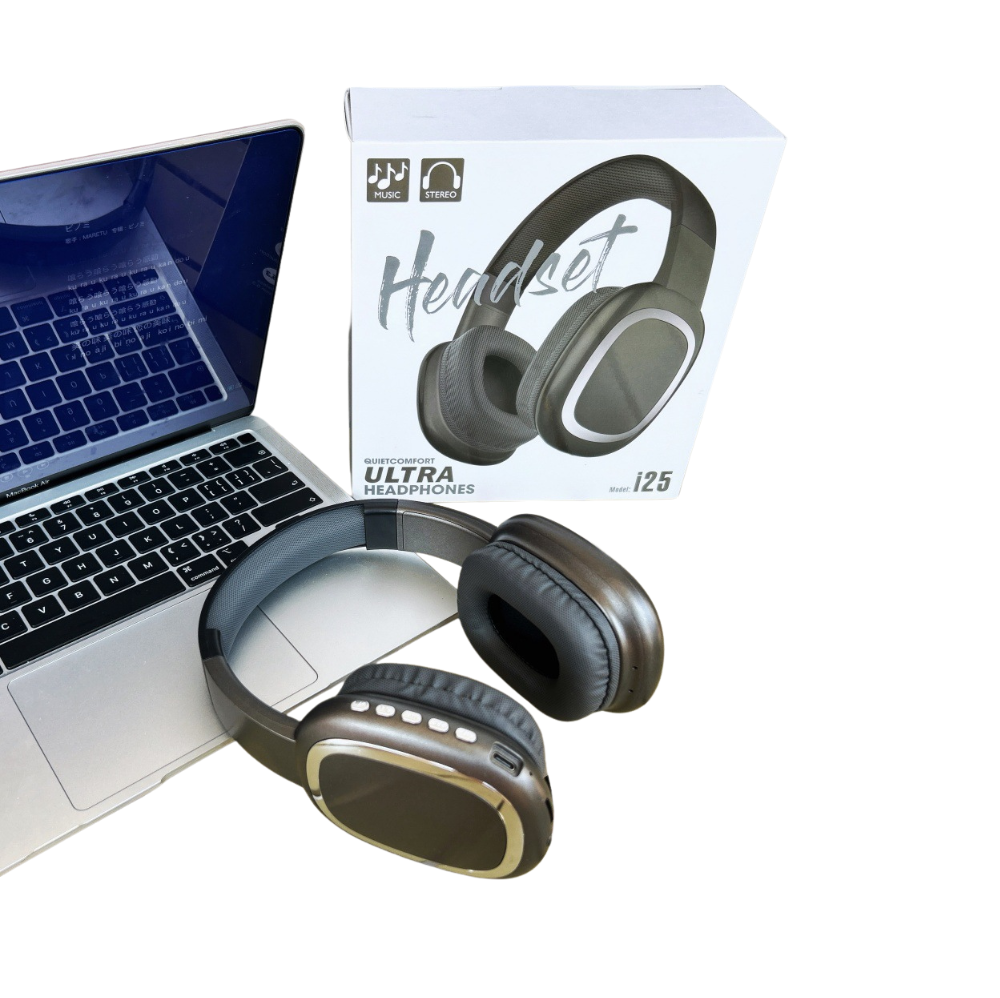 Audífonos Diadema Inalámbricos i25 – Sonido Ultra y Comodidad Extrema