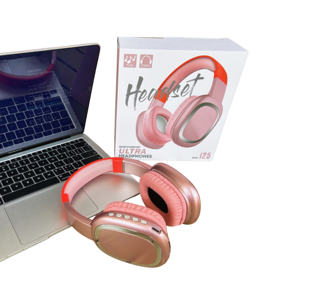 Audífonos Diadema Inalámbricos i25 – Sonido Ultra y Comodidad Extrema