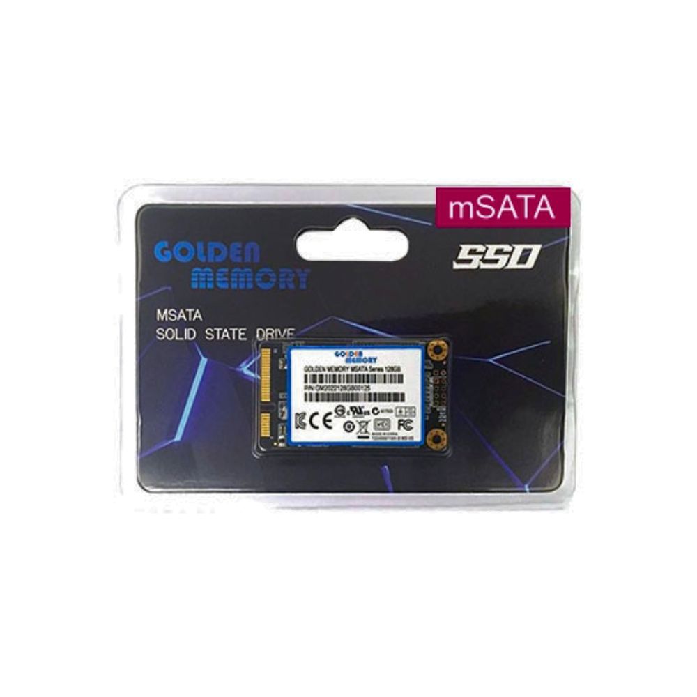 Disco Duro SSD mSATA | Golden Memory - 128 Gb
