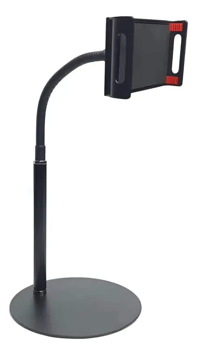 📱 Soporte de Mesa para Tablet | Metálico, Ajustable y Giratorio 360°