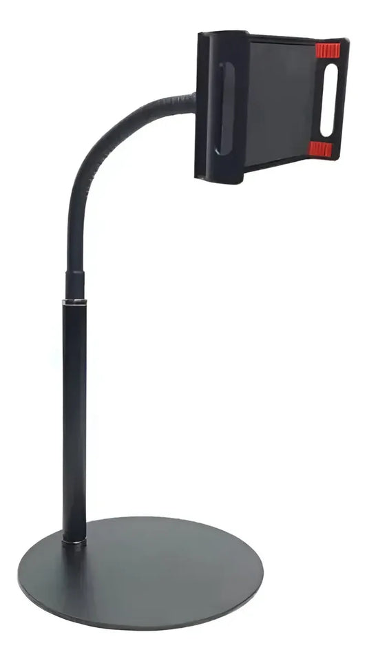 📱 Soporte de Mesa para Tablet | Metálico, Ajustable y Giratorio 360°