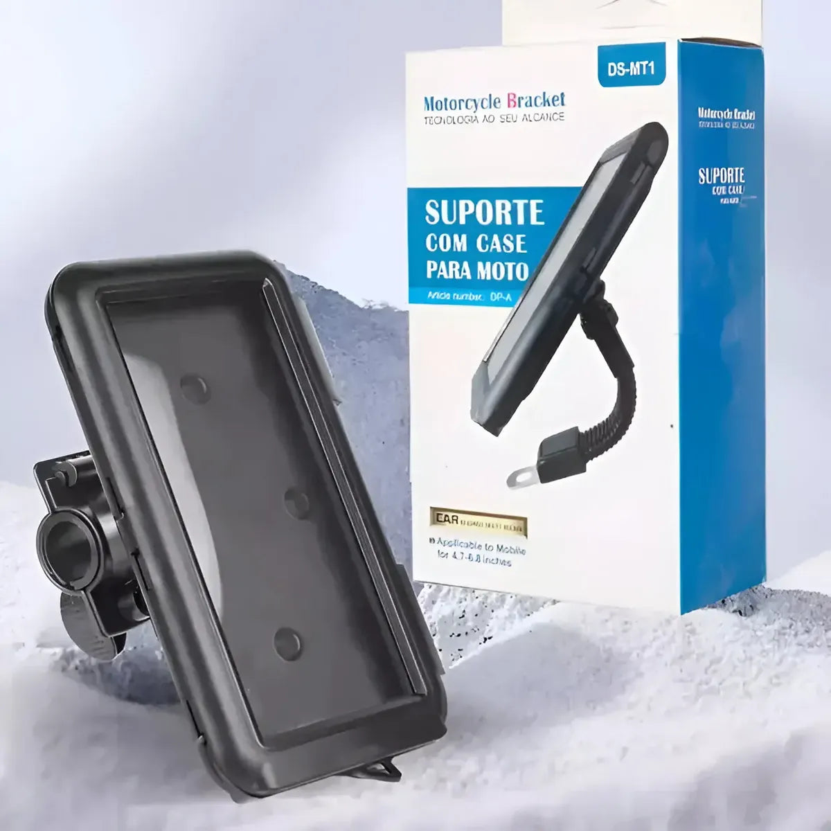 Soporte Impermeable para Celular de Moto y Bicicleta | Rotación 360°