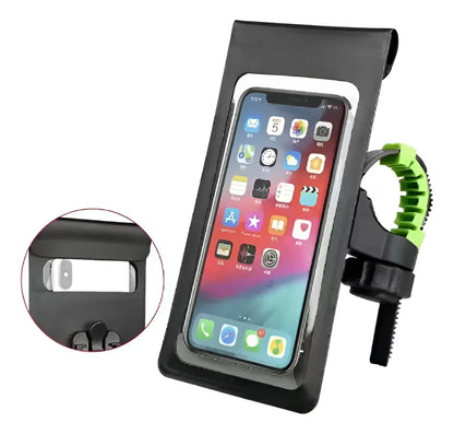 Soporte Celular Bicicleta Impermeable 360° | Funda Protectora ZX-457