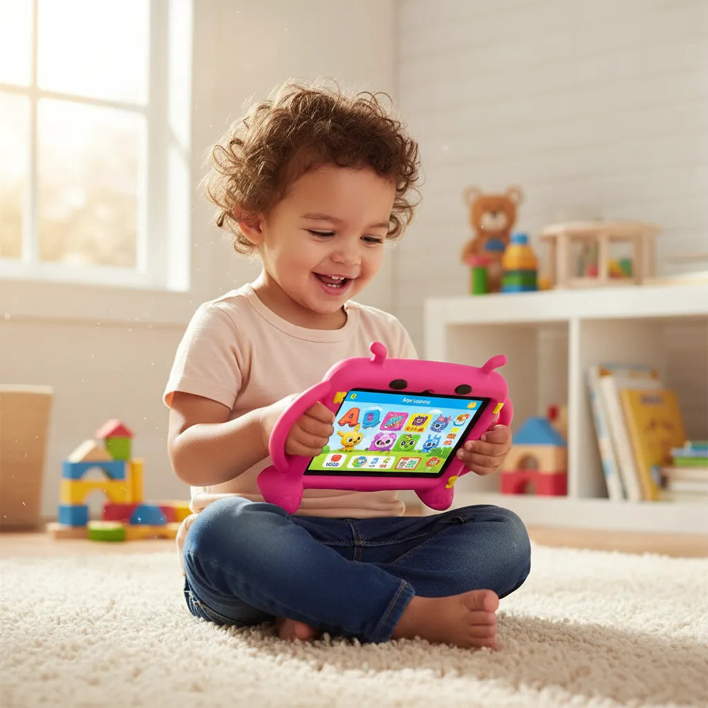 Tablet Infantil Modio M56 7" Android 13 | 256GB 6GB RAM | Forro Antigolpes