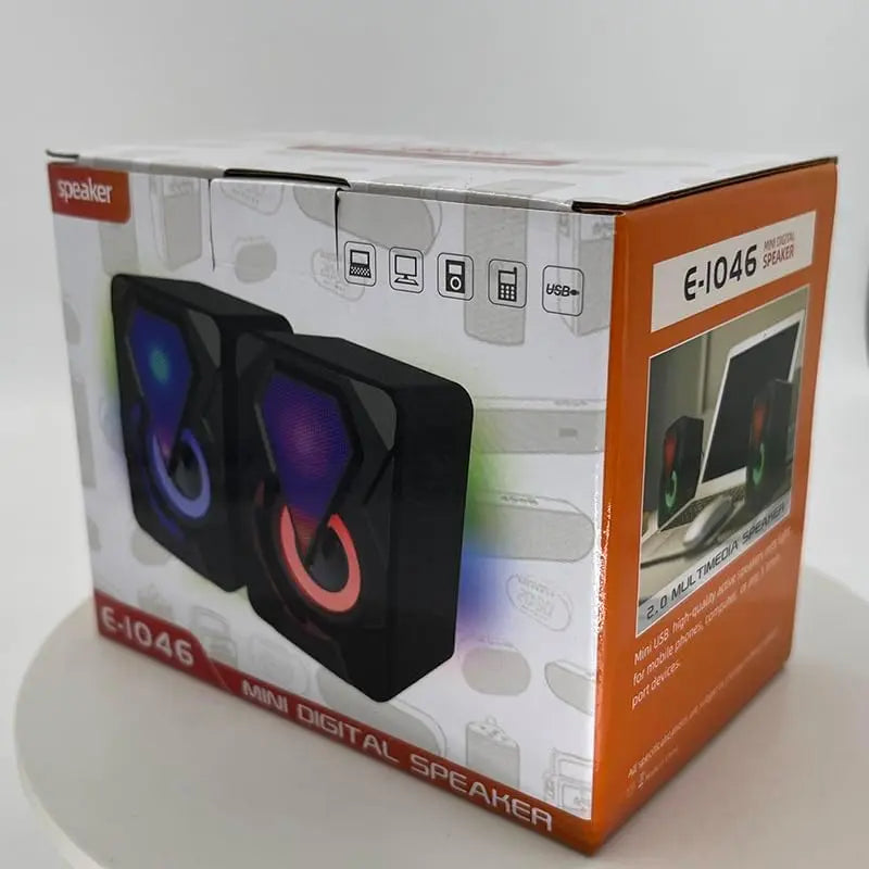 Parlantes Gamer Altavoz Pc Rgb Speaker Ysd-1046
