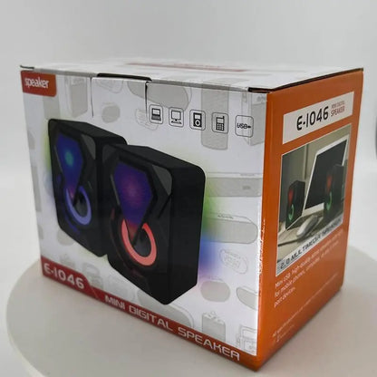 Parlantes Gamer Altavoz Pc Rgb Speaker Ysd-1046