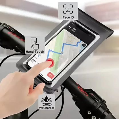 Soporte Celular Bicicleta Impermeable 360° | Funda Protectora ZX-457