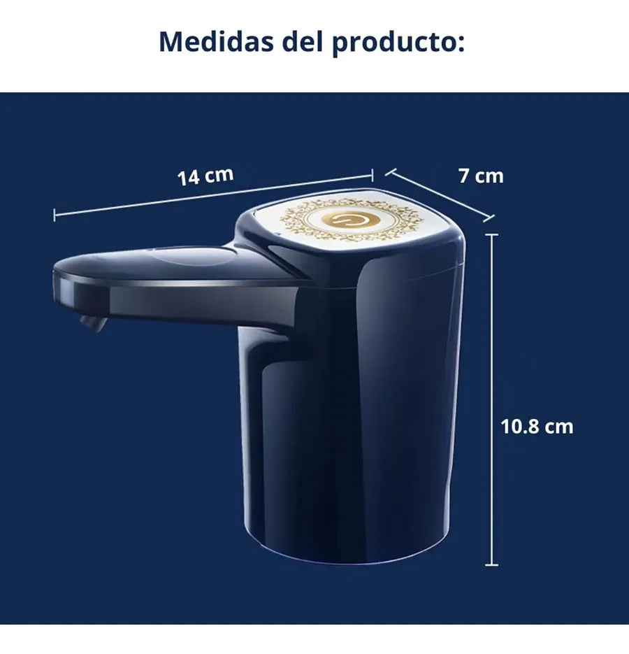 Dispensador de Agua Eléctrico Recargable USB | Automático para Botellones de 5 a 20L
