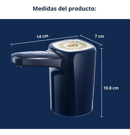 Dispensador de Agua Eléctrico Recargable USB | Automático para Botellones de 5 a 20L