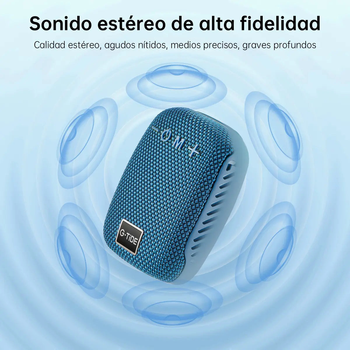 Parlante G-TIDE SV01 para Bicicleta | Bluetooth 5.4 5W IPX6 TWS