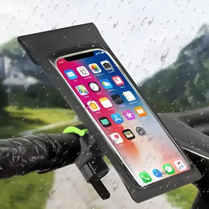 Soporte Celular Bicicleta Impermeable 360° | Funda Protectora ZX-457