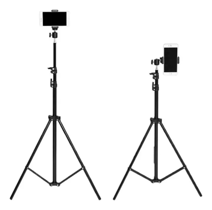 Trípode Profesional Ajustable 2.1M para Celular, Cámara y Fotografía