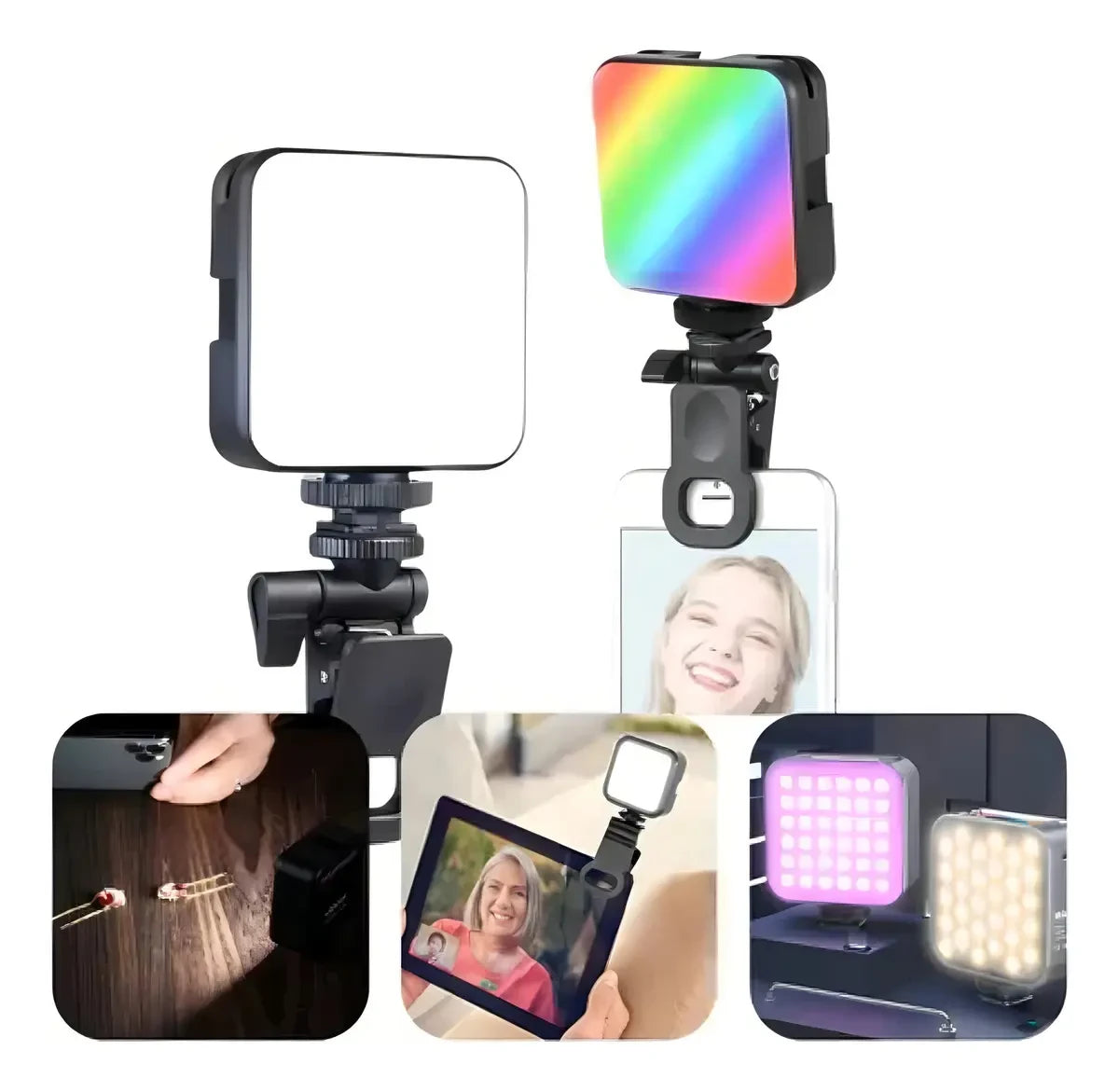 Luz LED RGB Portátil SpeedSong para Fotografía y Video