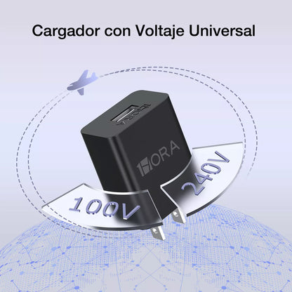 Cargardor tipo c 1 hora, cable y cubo GAR080
