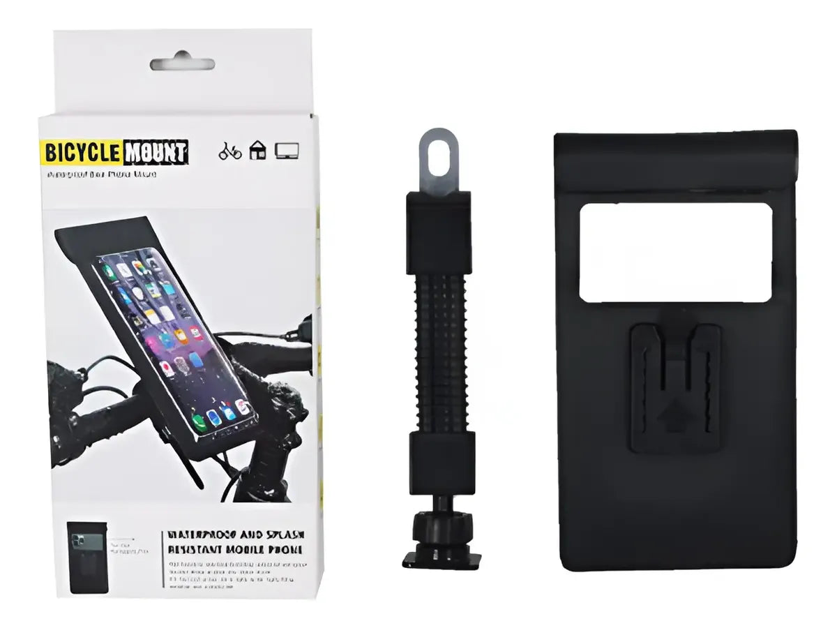 Soporte Universal Celular para Bicicleta y Motocicleta | Impermeable y Ajustable