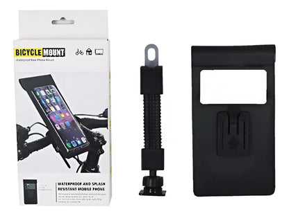 Soporte Universal Celular para Bicicleta y Motocicleta | Impermeable y Ajustable