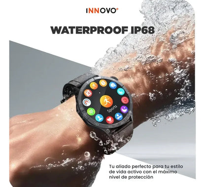 Smartwatch G-Tide Power | AMOLED 1.43, Llamadas Bluetooth, 3 Pulsos Incluidos + Obsequio
